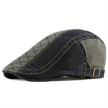 Sterling Colorblock Driving Cap™ Low Crown Fabric Stitch Detail