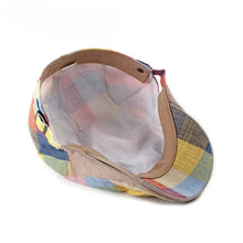 Sterling Plaid Driving Cap™ Ivy Textile Color Block Check