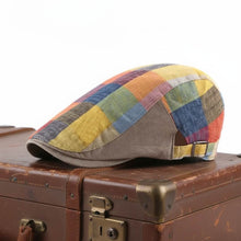 Sterling Plaid Driving Cap™ Ivy Textile Color Block Check