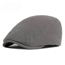 Sterling Corduroy Flat Cap™ Ivy Shape Ribbed Fabric Tonal Seam