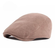 Sterling Corduroy Flat Cap™ Ivy Shape Ribbed Fabric Tonal Seam