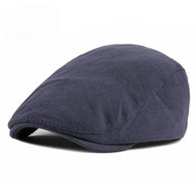 Sterling Corduroy Flat Cap™ Ivy Shape Ribbed Fabric Tonal Seam