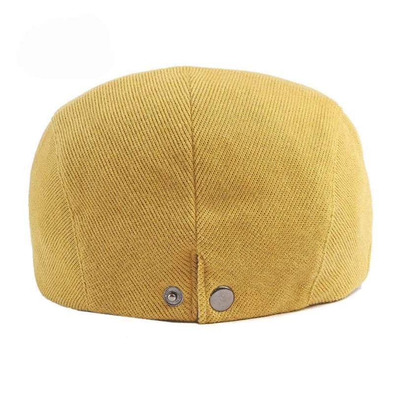 Sterling Corduroy Flat Cap™ Ivy Shape Ribbed Fabric Tonal Seam