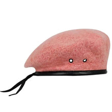 Sterling Wool Blend Military Beret™ Flat Top Wool Blend Eyelets