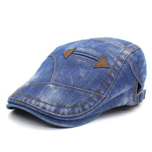 Sterling Washed Denim Cap™ Ivy Denim Contrast Patch Stitch