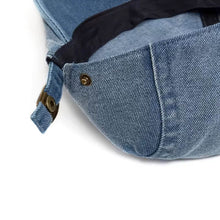 Sterling Stonewashed Denim Cap™ Low Crown Denim Buckle Strap
