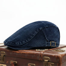 Sterling Stonewashed Denim Cap™ Low Crown Denim Buckle Strap