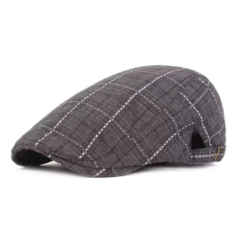 Sterling Plaid Fabric Ivy Cap™ Low Profile Cotton Brim