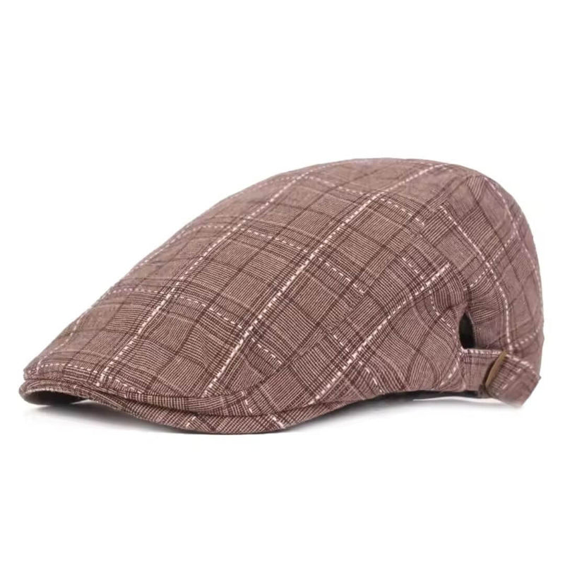 Sterling Plaid Fabric Ivy Cap™ Low Profile Cotton Brim
