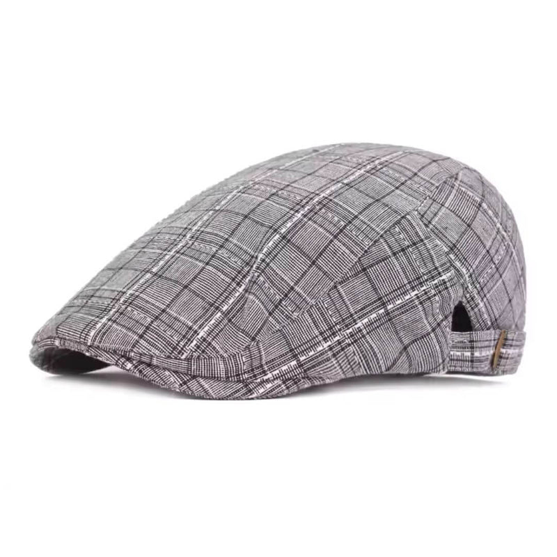 Sterling Plaid Fabric Ivy Cap™ Low Profile Cotton Brim