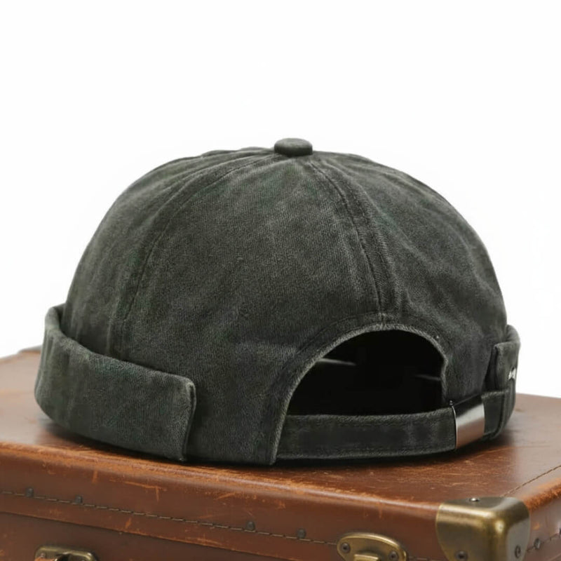 Sterling Denim Brimless Cap™ Low Crown Denim Back Strap