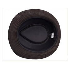 Sterling Belcastel Trilby™ Leather Hat Distressed Finish