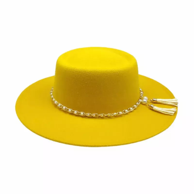 Sterling Besanzon™ Porkpie Cotton Hat With Wide Brim