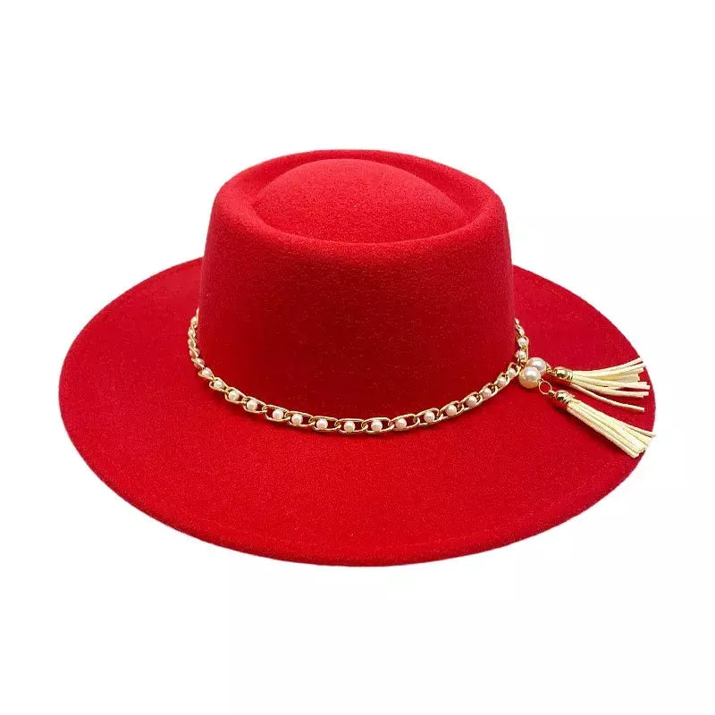 Sterling Besanzon™ Porkpie Cotton Hat With Wide Brim