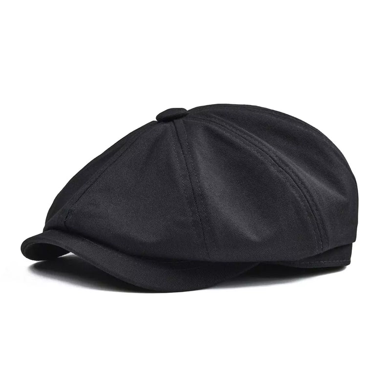 Sterling Birmingham™ Cotton Newsboy Cap Soft Brim Detail