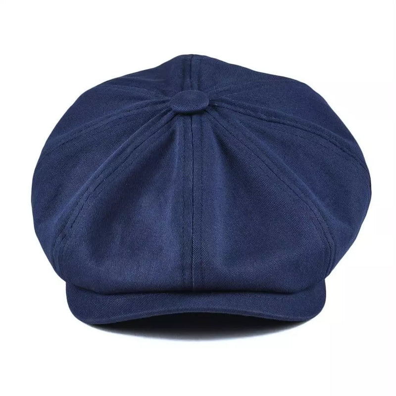 Sterling Birmingham™ Cotton Newsboy Cap Soft Brim Detail