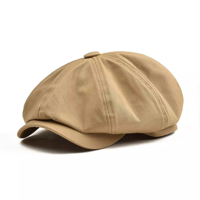 Sterling Birmingham™ Cotton Newsboy Cap Soft Brim Detail