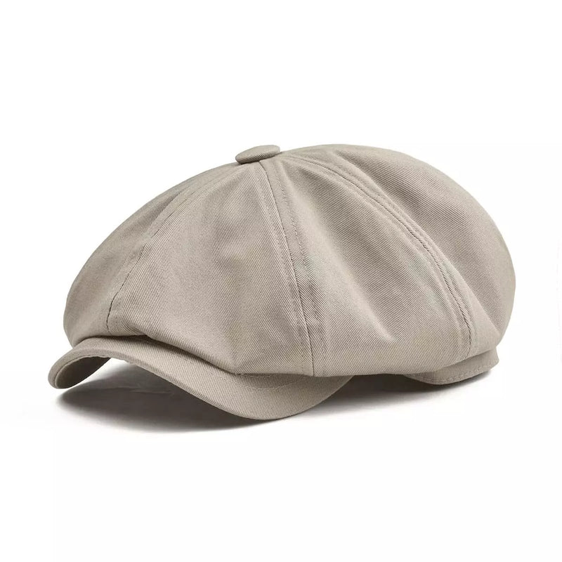 Sterling Birmingham™ Cotton Newsboy Cap Soft Brim Detail