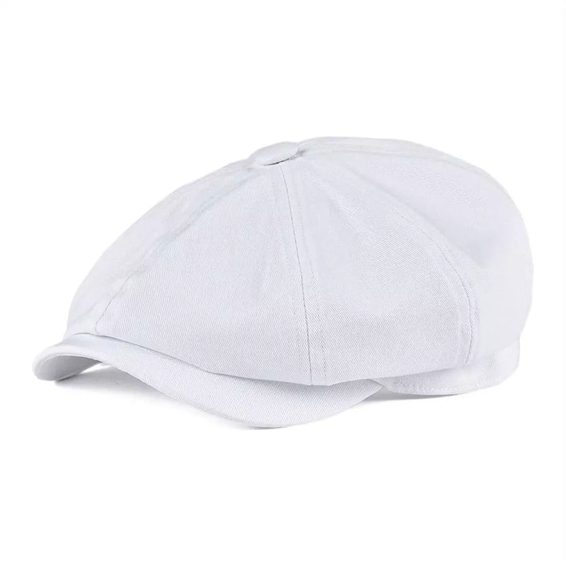Sterling Birmingham™ Cotton Newsboy Cap Soft Brim Detail