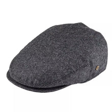 Sterling Birmingham Herringbone Wool Flat Cap™ Soft Brim Detail