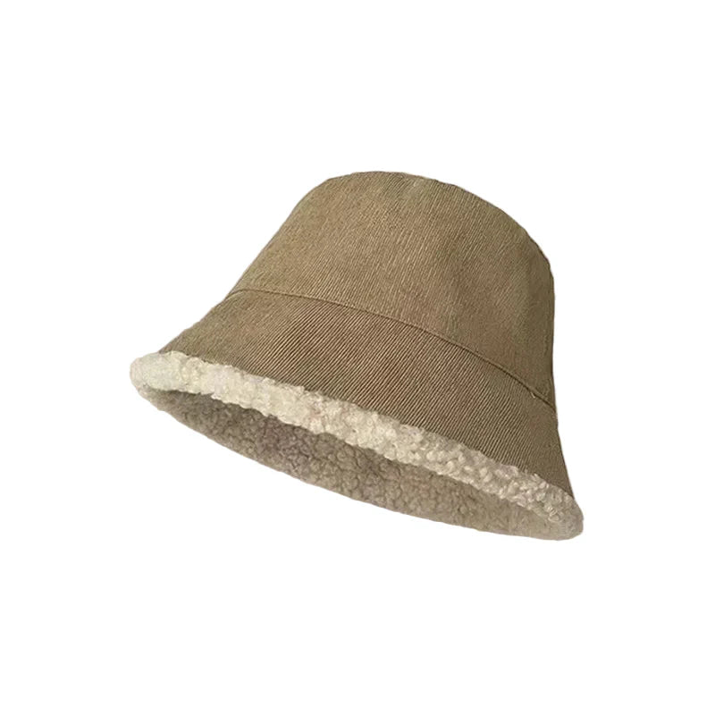 Sterling Blaine Bucket™ Hat Corduroy Faux Fur Lining