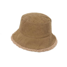 Sterling Blaine Bucket™ Hat Corduroy Faux Fur Lining