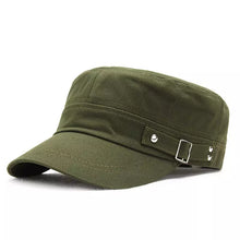 Sterling Bordeaux™ Cotton Army Cap Short Brim Detail