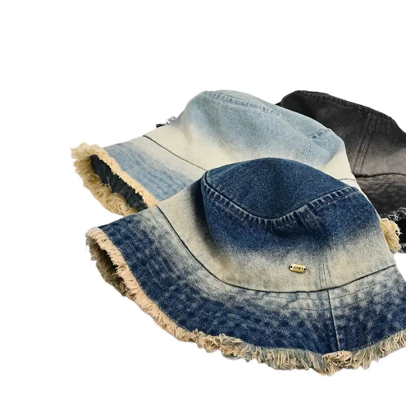 Sterling Brookland Bucket Hat Faded Cotton Denim Finish™