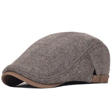 Sterling Cambridge™ Herringbone Wool Flat Cap Adjustable Fit