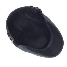 Sterling Cambridge™ Herringbone Wool Flat Cap Adjustable Fit