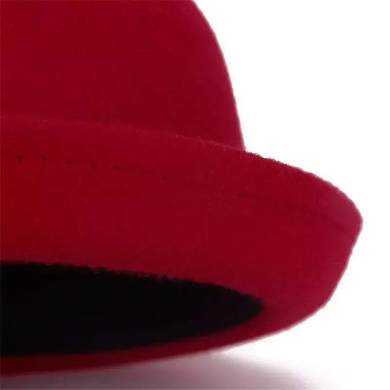 Sterling Carcasonne Bowler™ Cotton Acrylic Blend Bow Detail