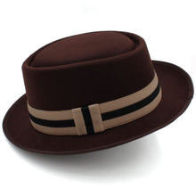 Sterling Carlyle™ Wool Porkpie Hat Felt Adjustable Cord
