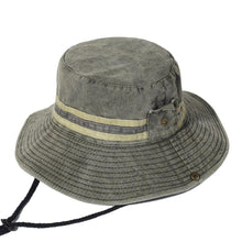 Sterling™ Catfish Wide Brimmed Bucket Hat Cotton Soft Sun Brim