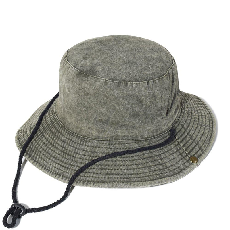 Sterling™ Catfish Wide Brimmed Bucket Hat Cotton Soft Sun Brim