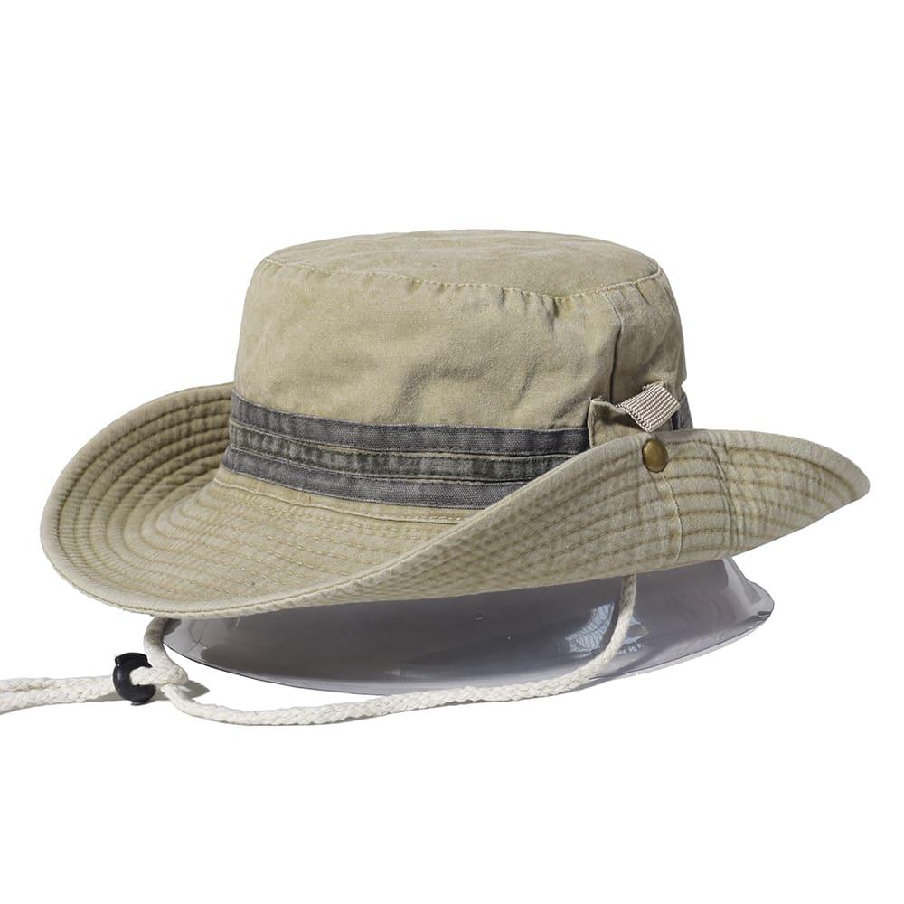 Sterling™ Catfish Wide Brimmed Bucket Hat Cotton Soft Sun Brim
