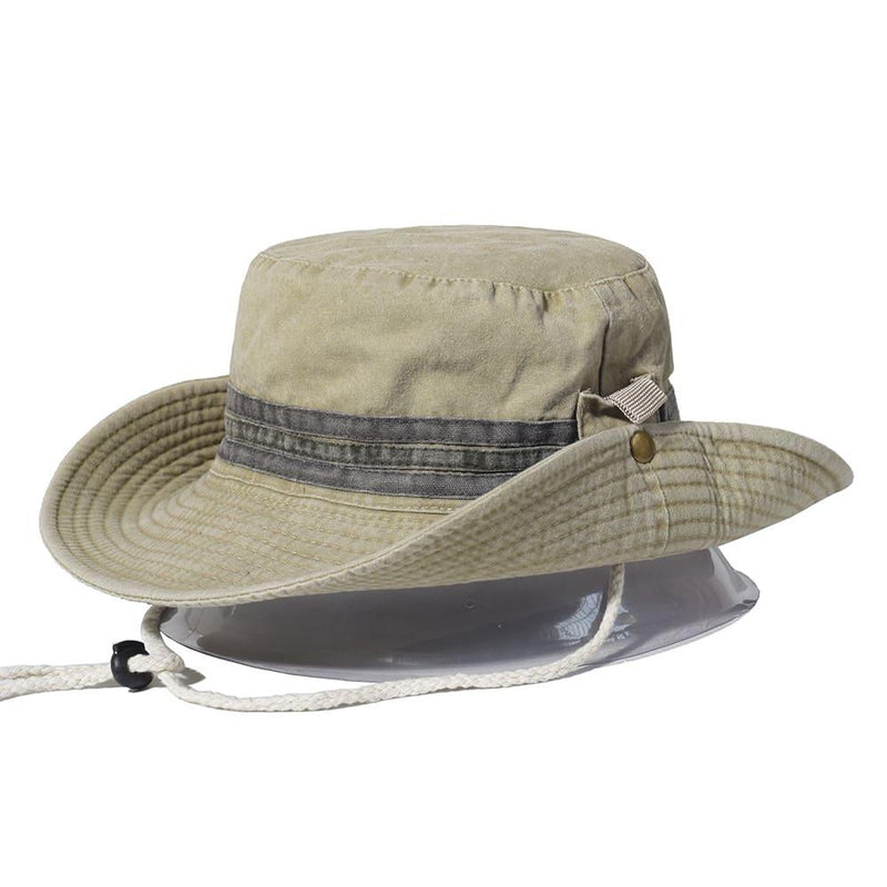 Sterling™ Catfish Wide Brimmed Bucket Hat Cotton Soft Sun Brim