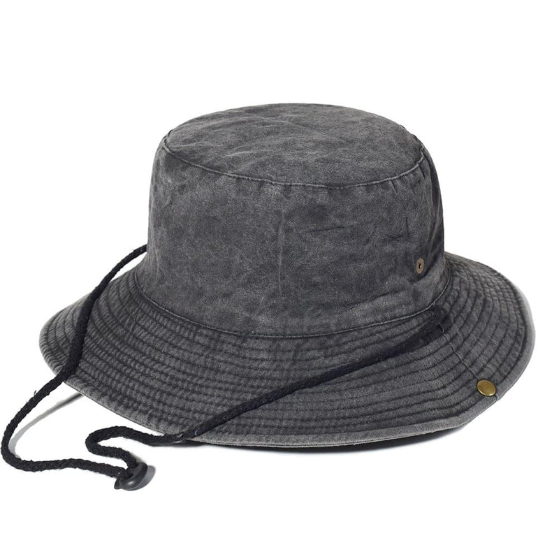 Sterling™ Catfish Wide Brimmed Bucket Hat Cotton Soft Sun Brim