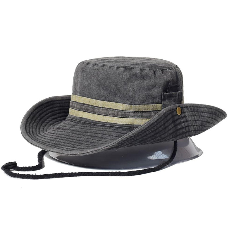 Sterling™ Catfish Wide Brimmed Bucket Hat Cotton Soft Sun Brim