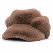 Sterling™ Lumi Octave Winter Beret Plush Wool Octagonal Crown