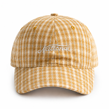 Sterling Adjustable Baseball Cap™ In Plaid With Embroidered Detail