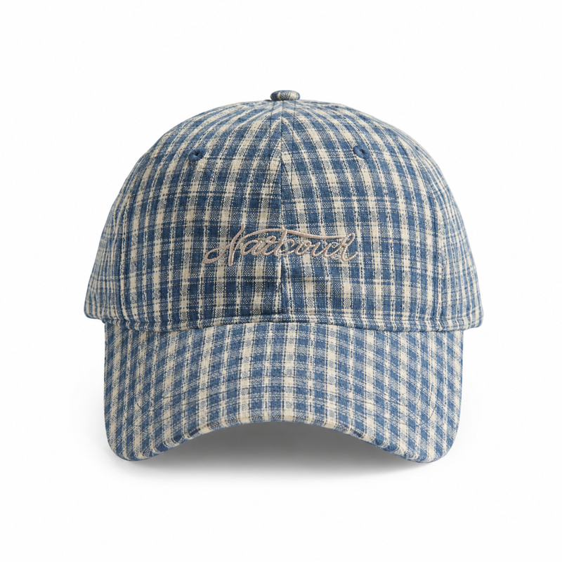 Sterling Adjustable Baseball Cap™ In Plaid With Embroidered Detail