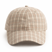 Sterling Adjustable Baseball Cap™ In Plaid With Embroidered Detail