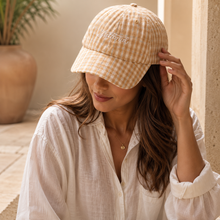 Sterling Adjustable Baseball Cap™ In Plaid With Embroidered Detail