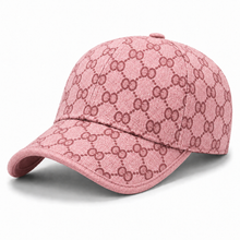 Sterling Noir Grid™ Signature Cap Curved Fabric Pattern Weave