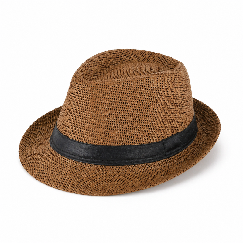 Sterling Panama™ Fedora Hat Short Brim Paper Straw Weave