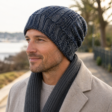 Sterling Outdoor™ Wool Knit Beanie Slouch Wool Blend Soft Lining
