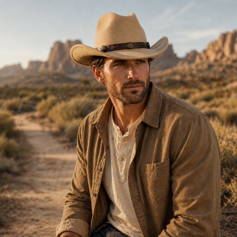 Sterling Premium Western™ Cowboy Hat Wool Felt Classic Style