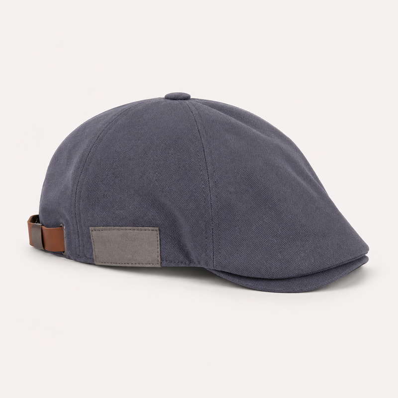 Sterling Japanese Retro™ Patchwork Beret Cotton Forward Cap