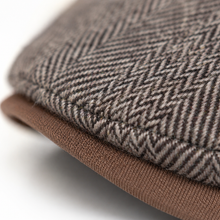 Sterling Cambridge™ Herringbone Wool Flat Cap Adjustable Fit