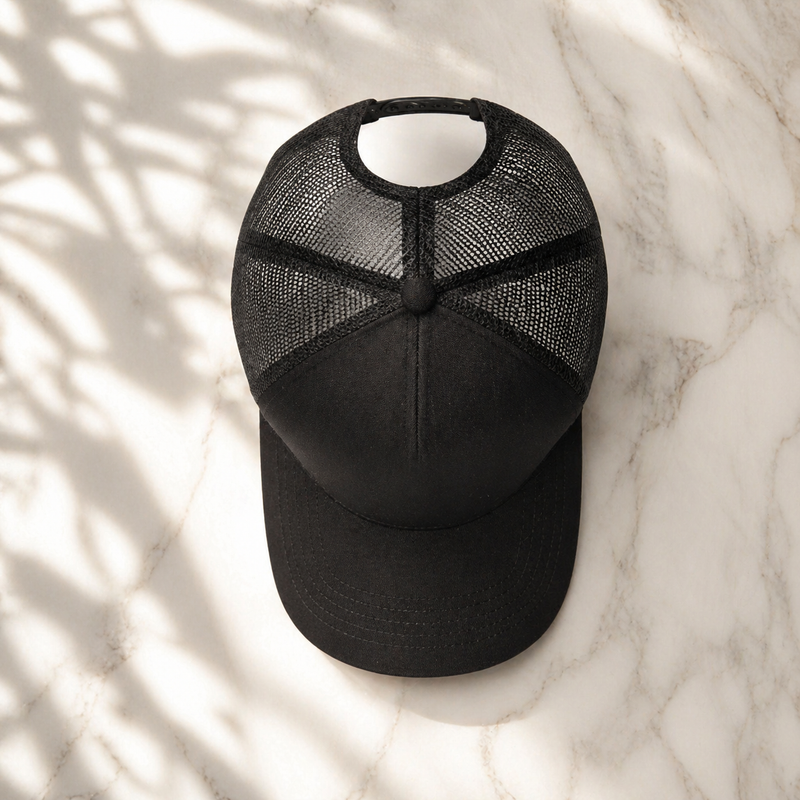 Sterling Ponytail Snapback™ Baseball Cap Cotton Open Back